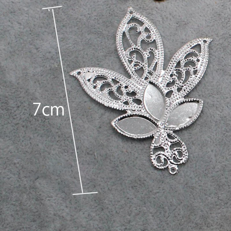 Metal Filigree Connectors DIY  - Men Accessories Photos avaliação e preço