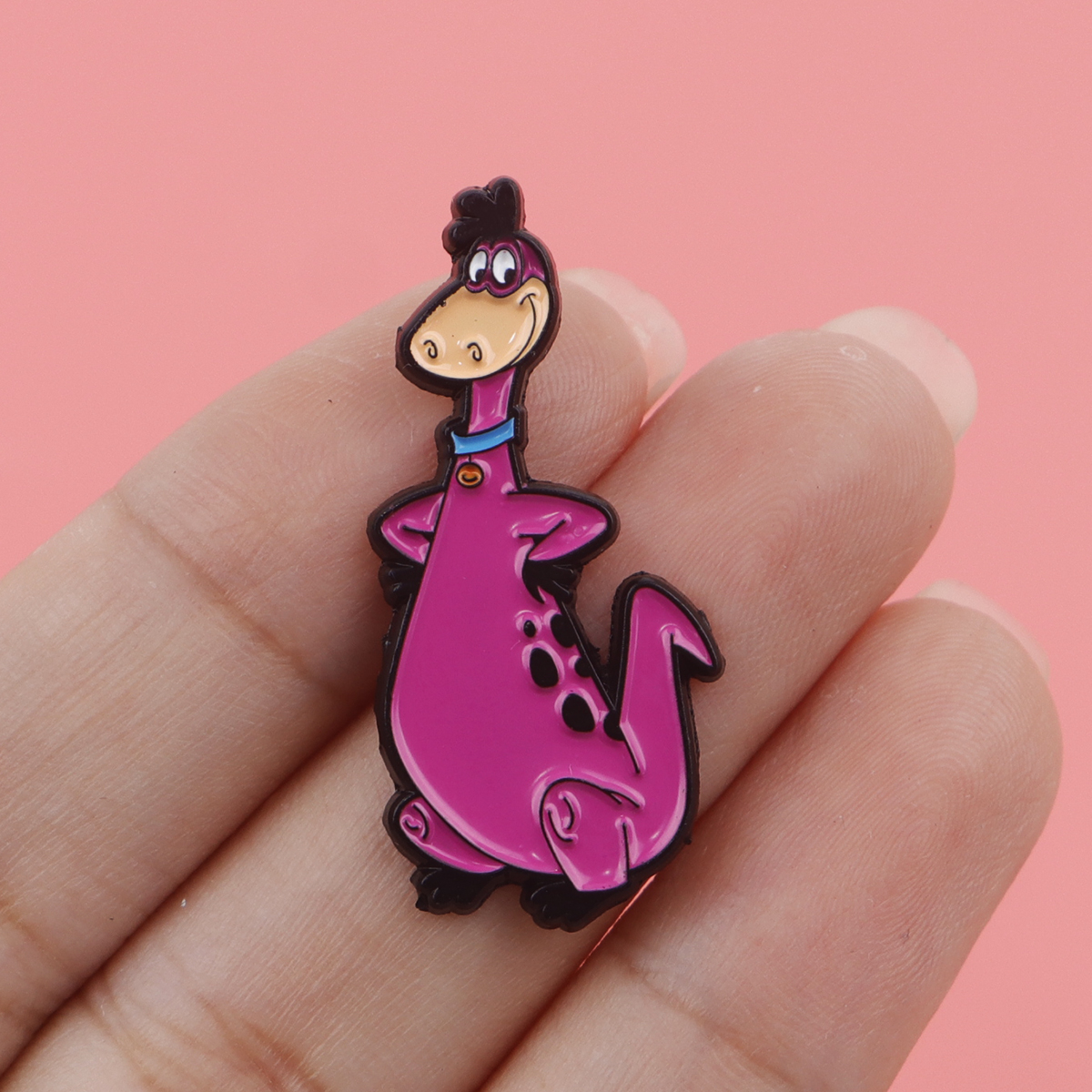 Cartoon Dinosaur Enamel Pin Ba - Men'S Accessories And Jewelry avaliação e preço
