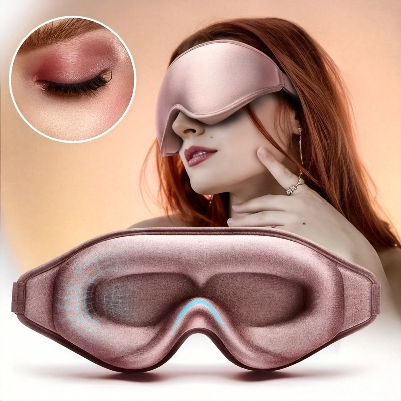 Super Soft 3D Silk Sleeping Ey - Men Accessories Usa avaliação e preço