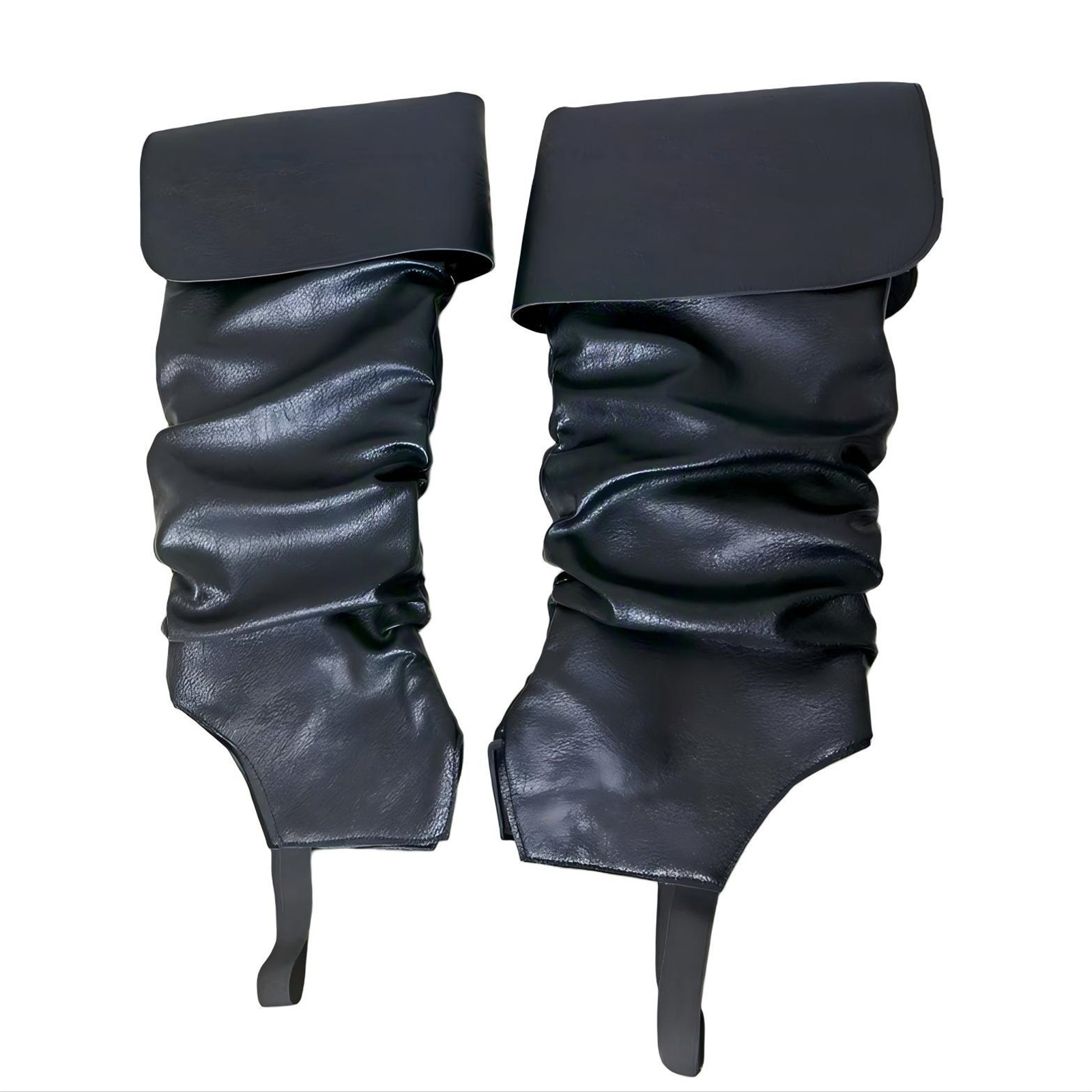 Medieval Pirate Boot Covers Ad - Men'S Viking Accessories avaliação e preço