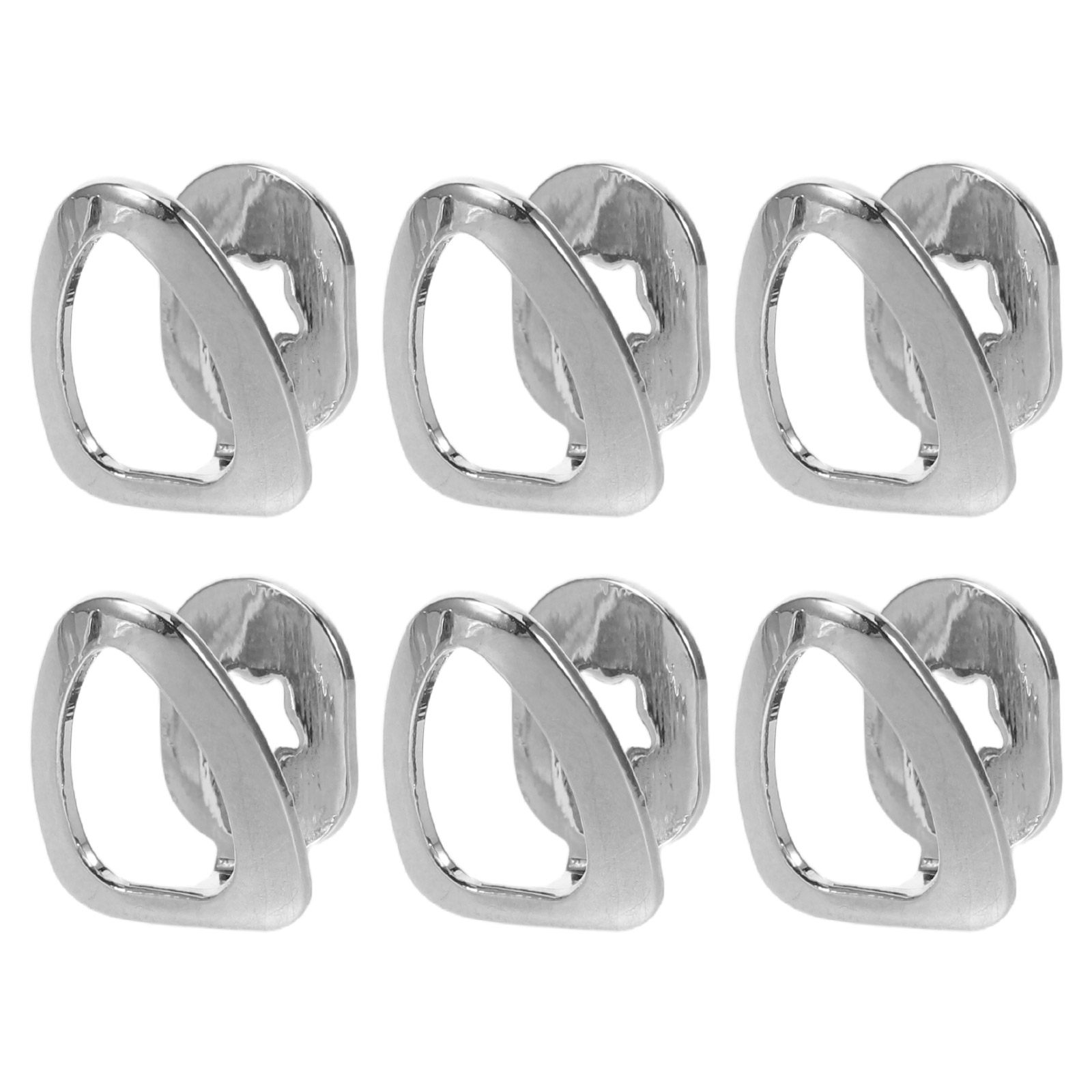 6Pcs Metal Top Tooth Single Gr - Men Accessories Photos avaliação e preço