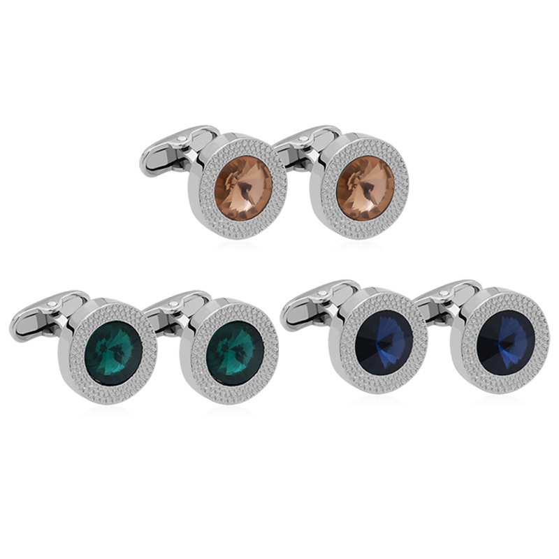 Hot Sale Cufflinks For Men Blu - Men'S Accessories Jewelry Sale avaliação e preço