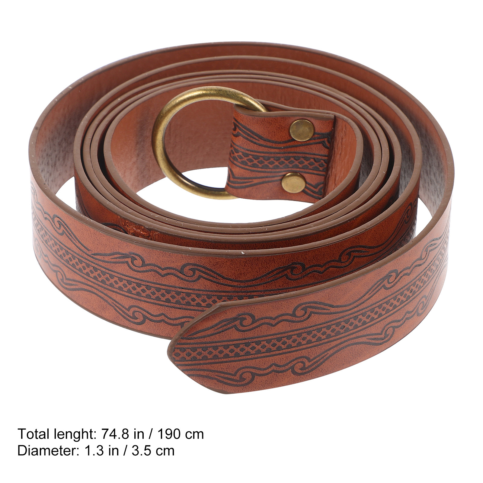 Medieval Viking Waist Belt Emb - Men'S Viking Accessories avaliação e preço