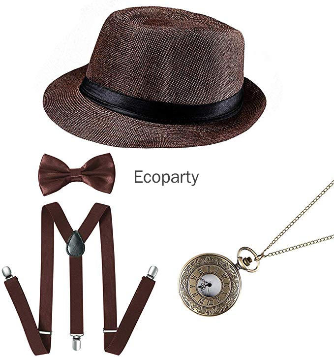 Karnival Party Roaring Mens 19 - Men'S Accessories In The 1920S avaliação e preço
