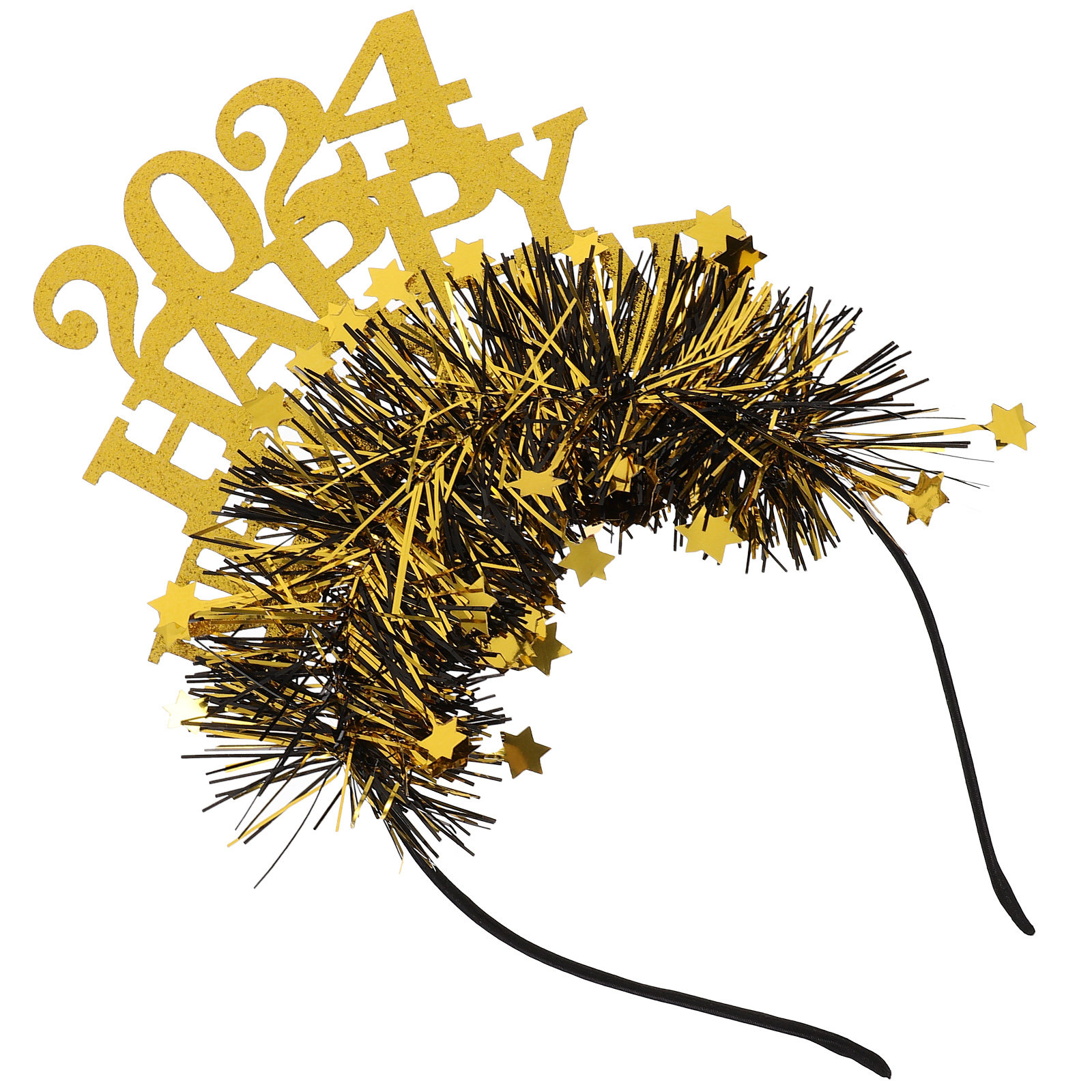 New Year 2024 Headband Glitter - Men Accessories Photos avaliação e preço