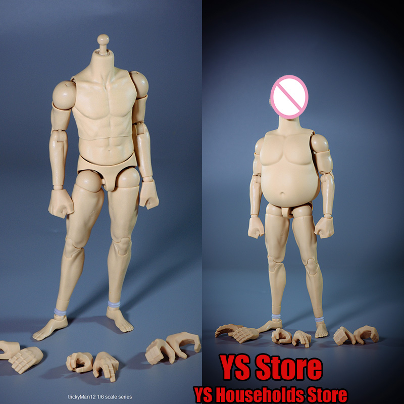 TrickyMan12 In Stock 1/6 Fat M - Men Accessories Hand avaliação e preço
