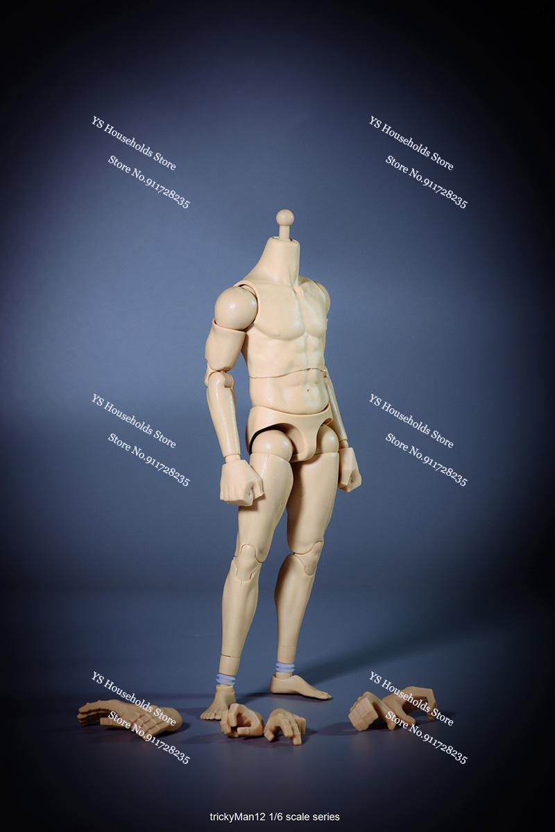 TrickyMan12 In Stock 1/6 Fat M - Men Accessories Hand avaliação e preço