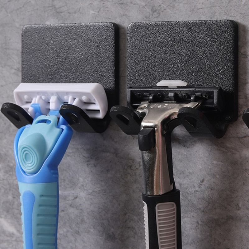 2pcs Punch Free Razor Holder S - Men'S Accessories Rack avaliação e preço