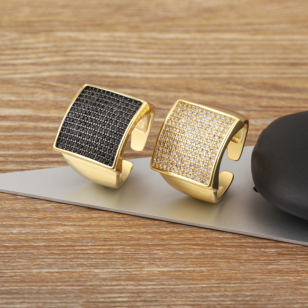Nidin Hot Sale Punk Style Rect - Men'S Accessories Jewelry Sale avaliação e preço
