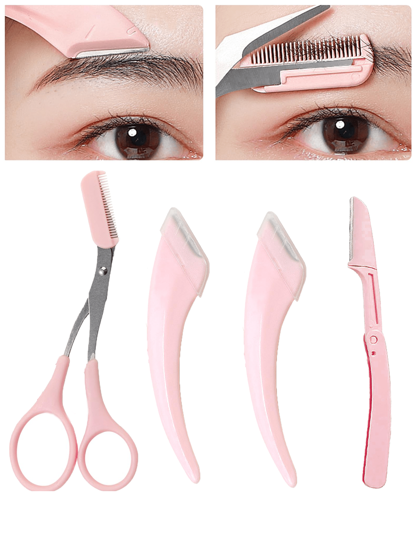 4pcs/2pcs/1pc Eyebrow Trimmer  - Men'S Accessories Types avaliação e preço