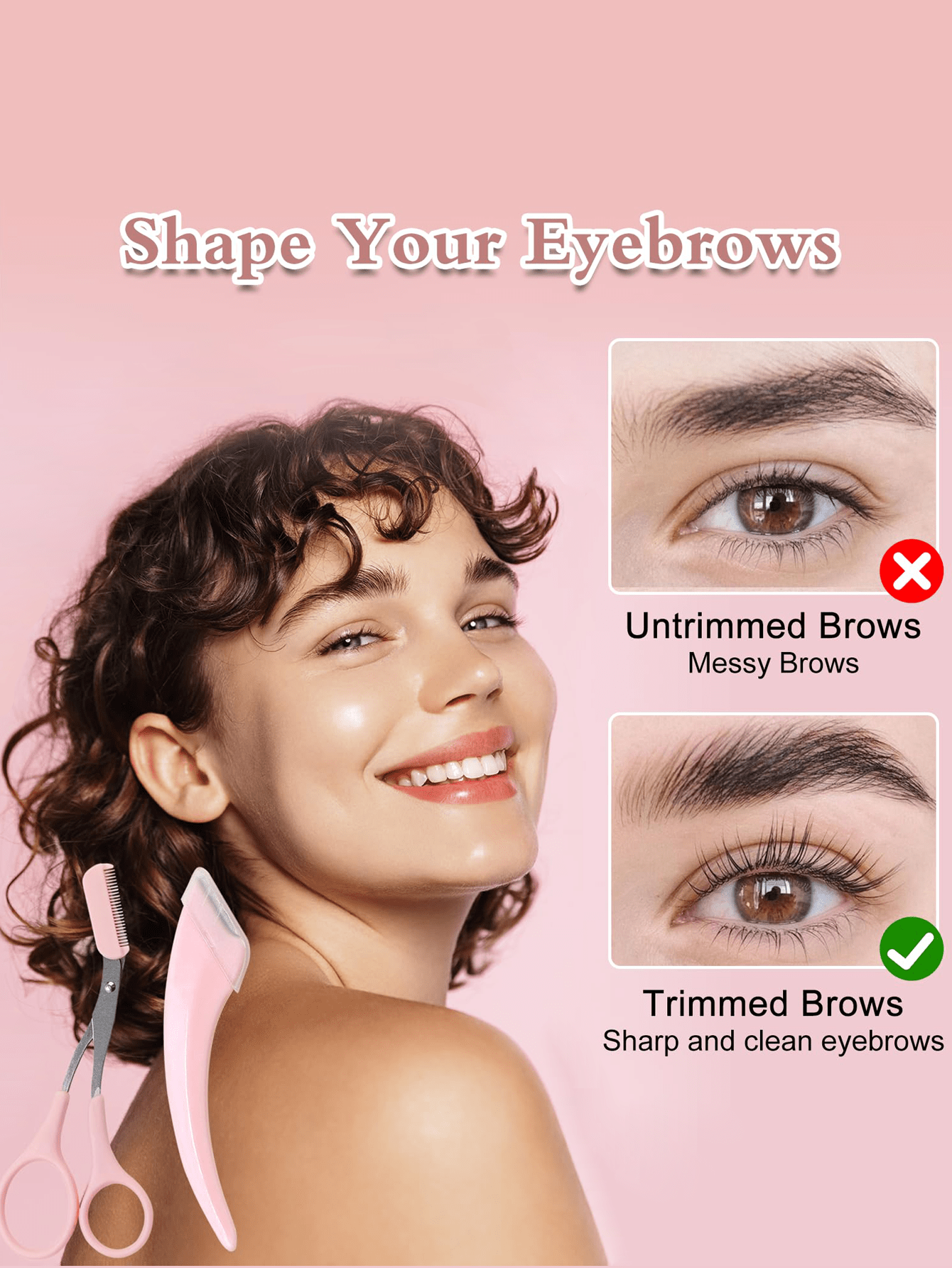 4pcs/2pcs/1pc Eyebrow Trimmer  - Men'S Accessories Types avaliação e preço