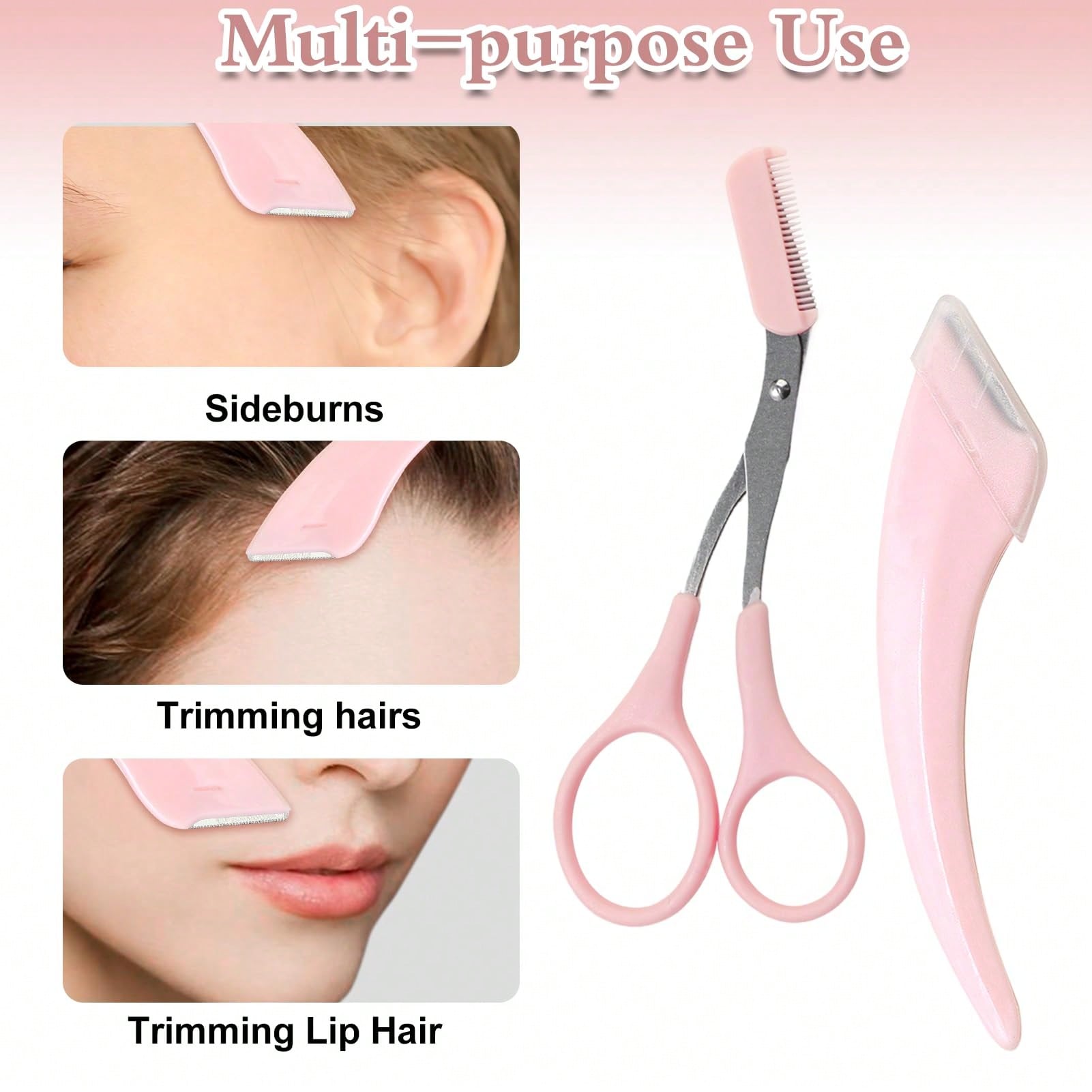 4pcs/2pcs/1pc Eyebrow Trimmer  - Men'S Accessories Types avaliação e preço