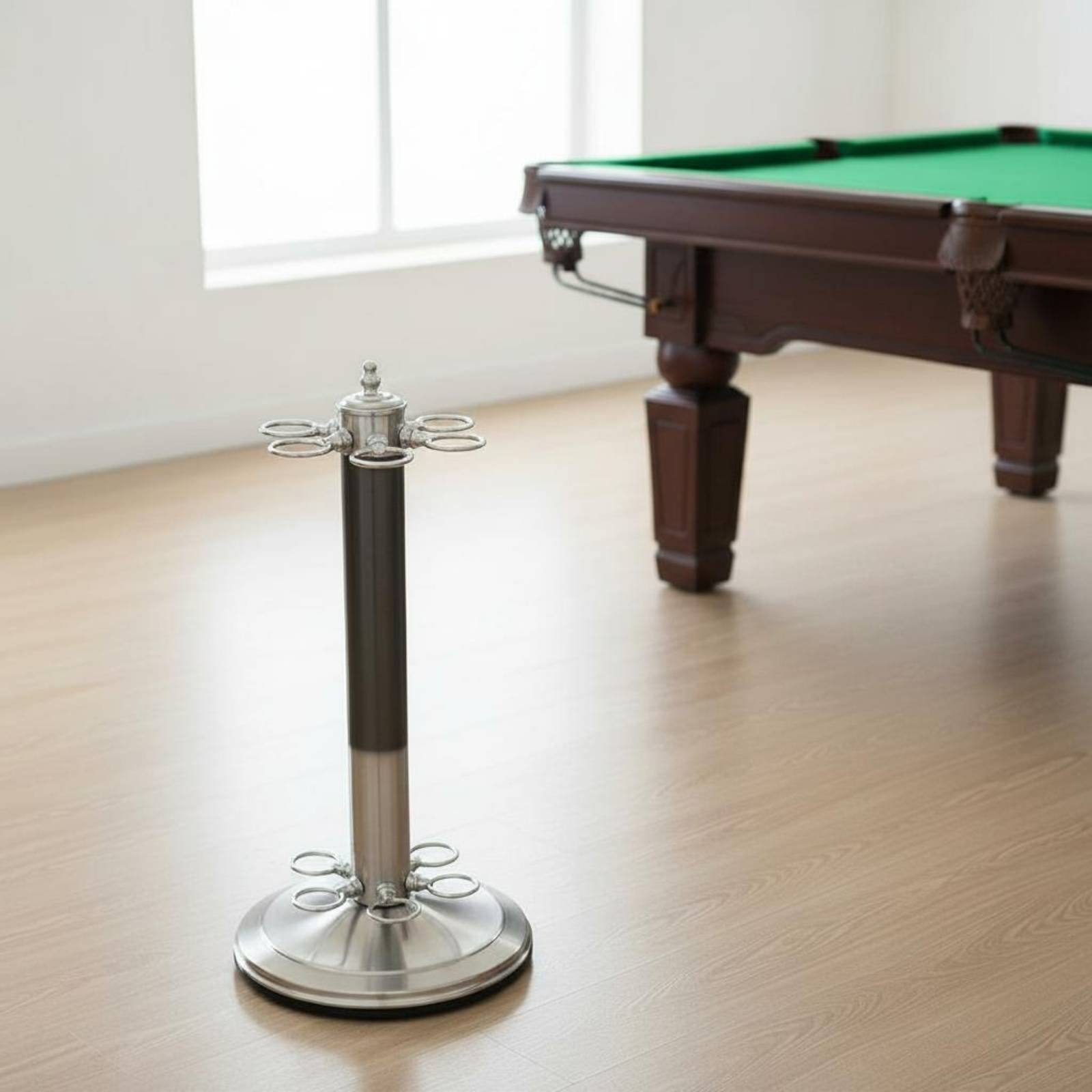 Metal Billiard Cue Rack Stable - Men'S Accessories Rack avaliação e preço