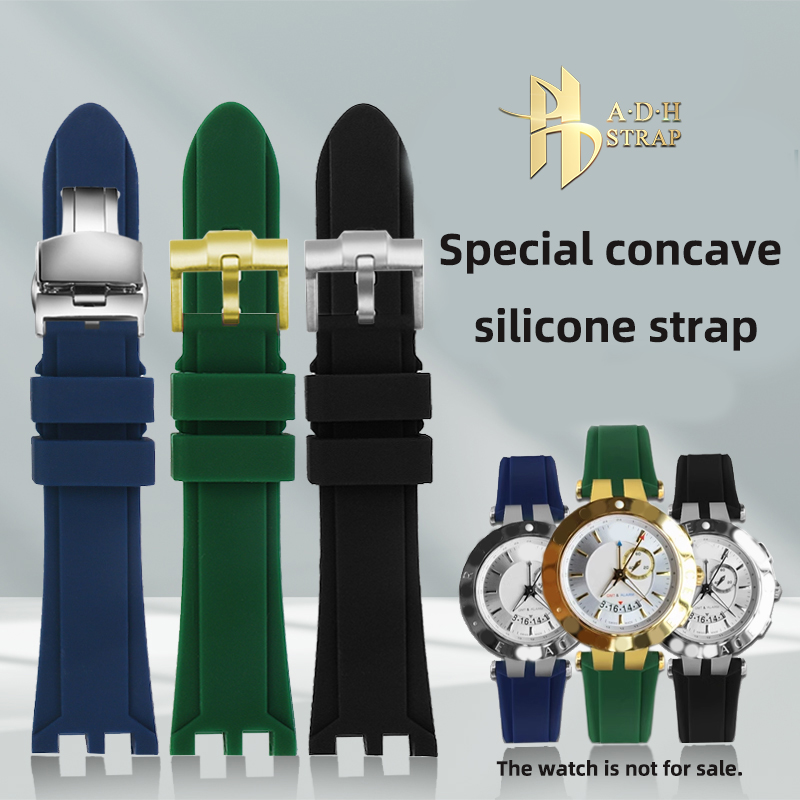 Special Concave Watch Strap Fo - Men'S Versace Accessories avaliação e preço