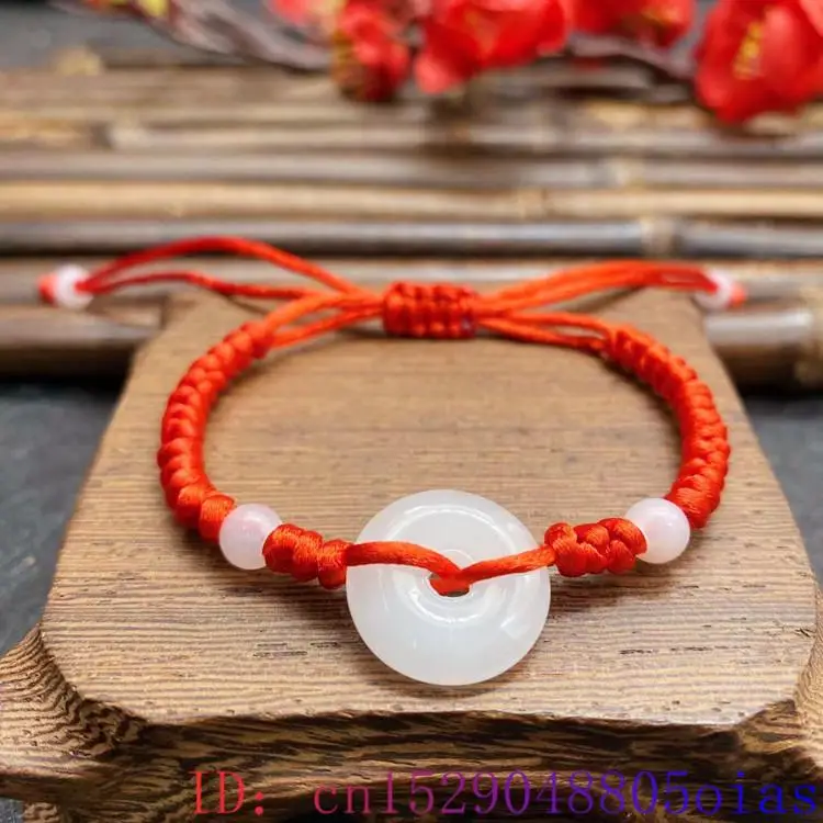 Real Jade Donut Bracelet Agate - Men Accessories Hand avaliação e preço