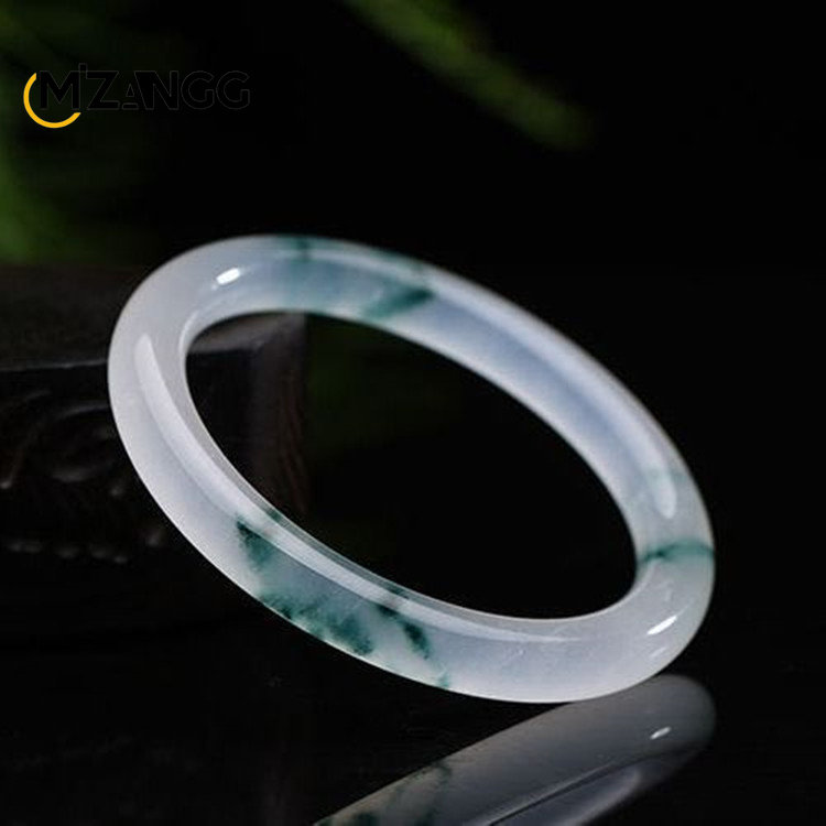Natural Green Jadeite Bangle J - Men Accessories Hand avaliação e preço