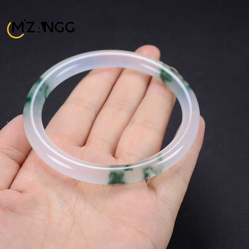 Natural Green Jadeite Bangle J - Men Accessories Hand avaliação e preço