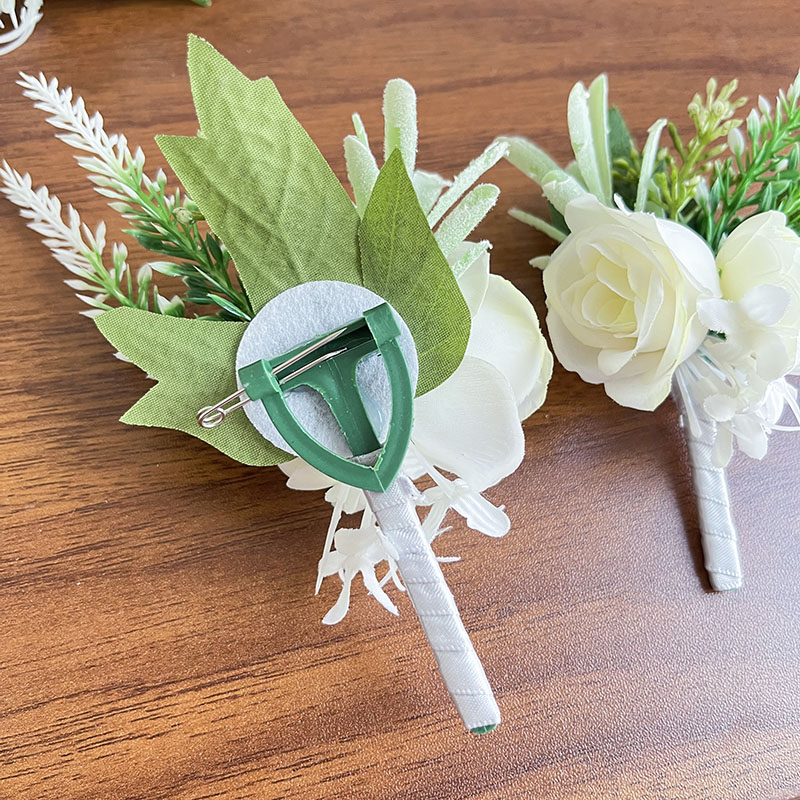 Boutonniere Wedding Party Acce - Men Accessories Bouquet avaliação e preço