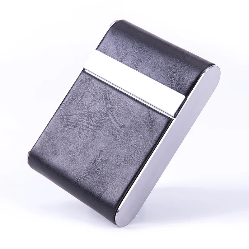Leather Metal Cigarette Case,  - Men Accessories Usa avaliação e preço