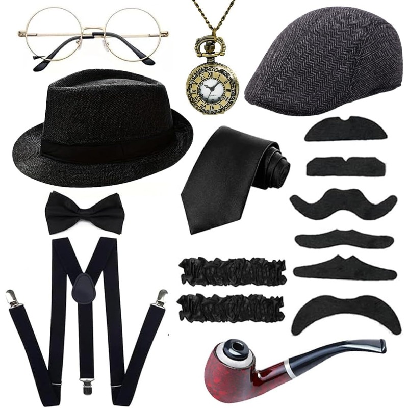 1920s Mens Costume Accessories - Men'S Accessories In The 1920S avaliação e preço