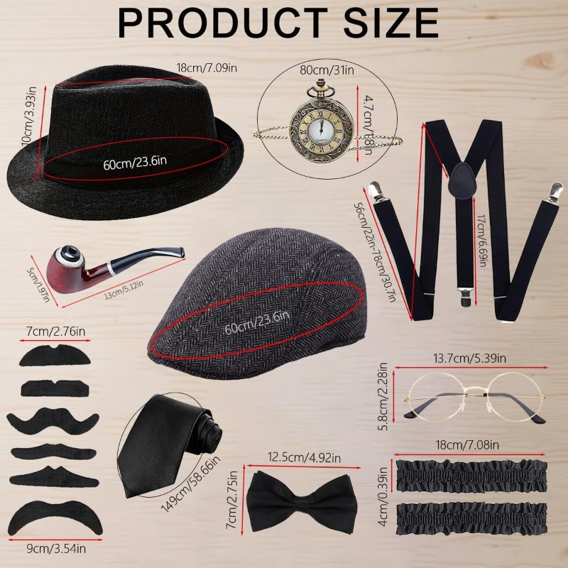 1920s Mens Costume Accessories - Men'S Accessories In The 1920S avaliação e preço