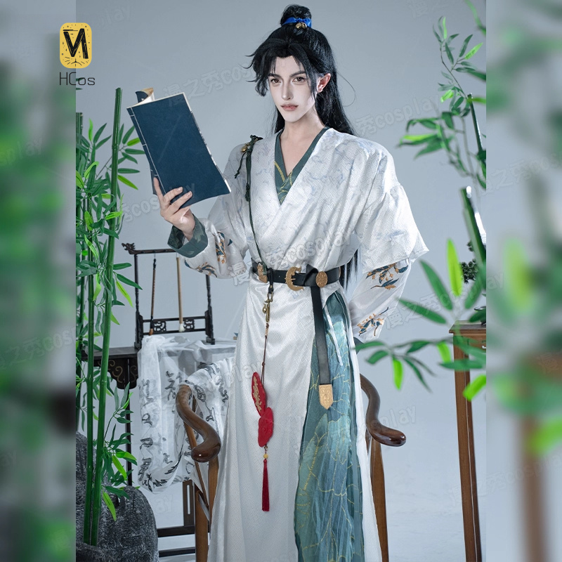 Where Winds Meet Cosplay Costu - Men Accessories Set avaliação e preço