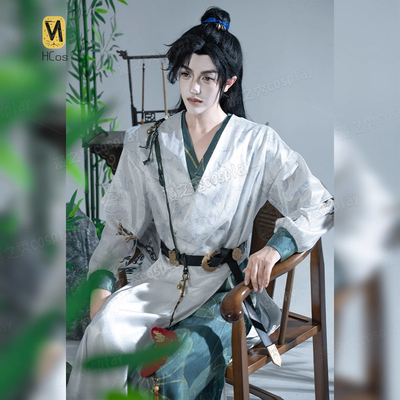 Where Winds Meet Cosplay Costu - Men Accessories Set avaliação e preço