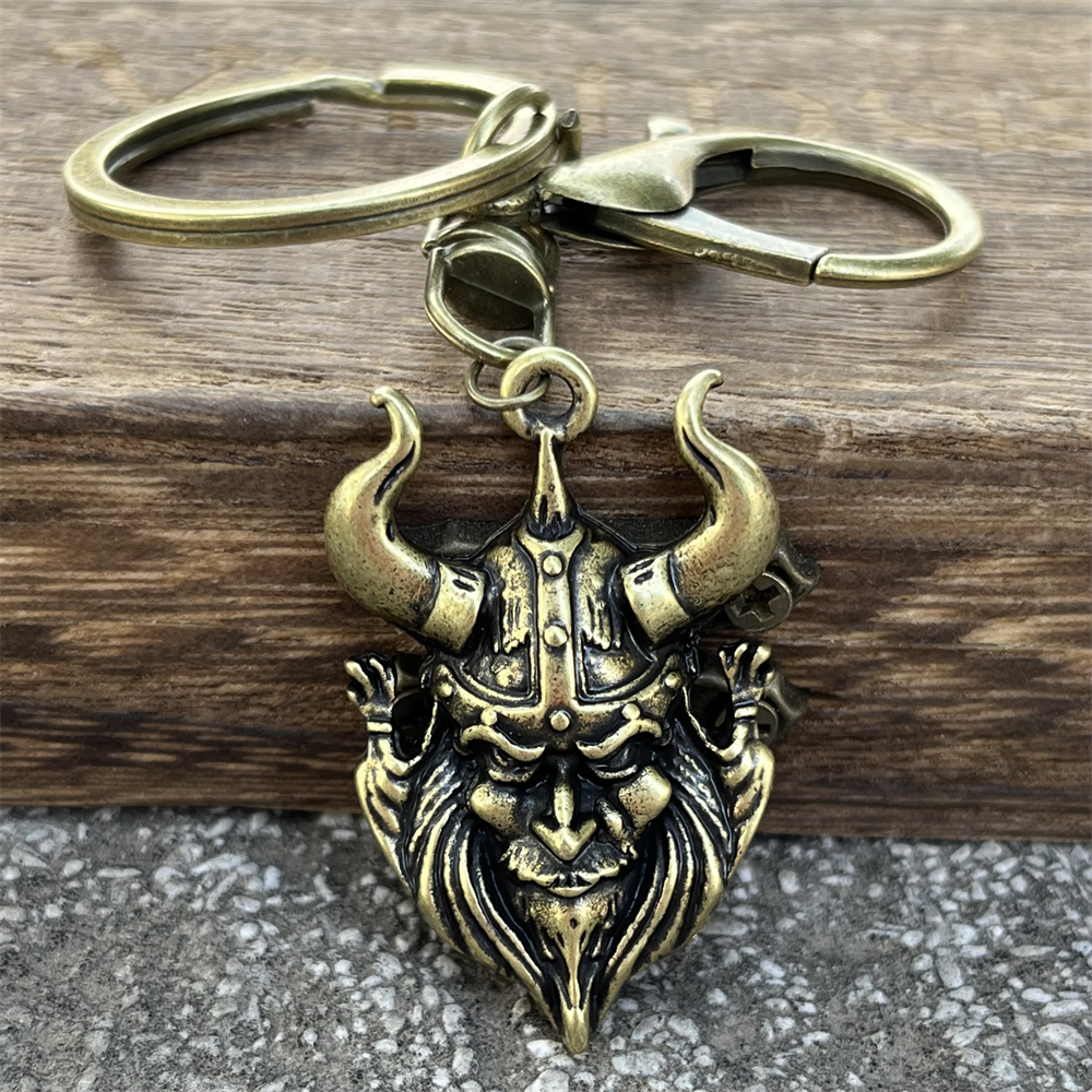 Vintage Odin Key Ring Norse Vi - Men'S Viking Accessories avaliação e preço