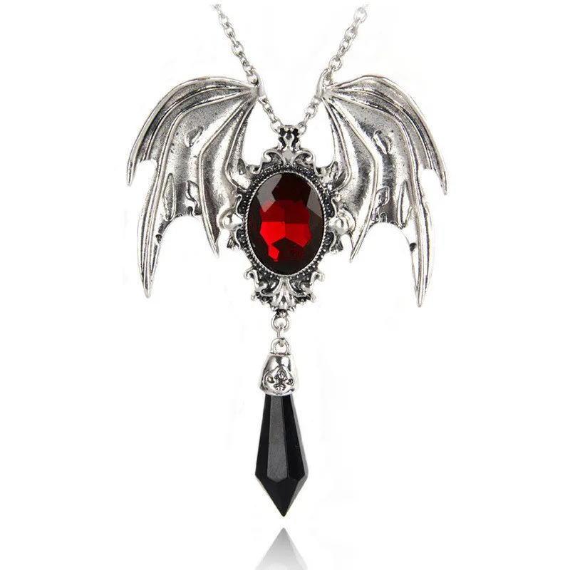 Bat Necklace Women Men Gothic  - Men'S Accessories Jewelry Sale avaliação e preço