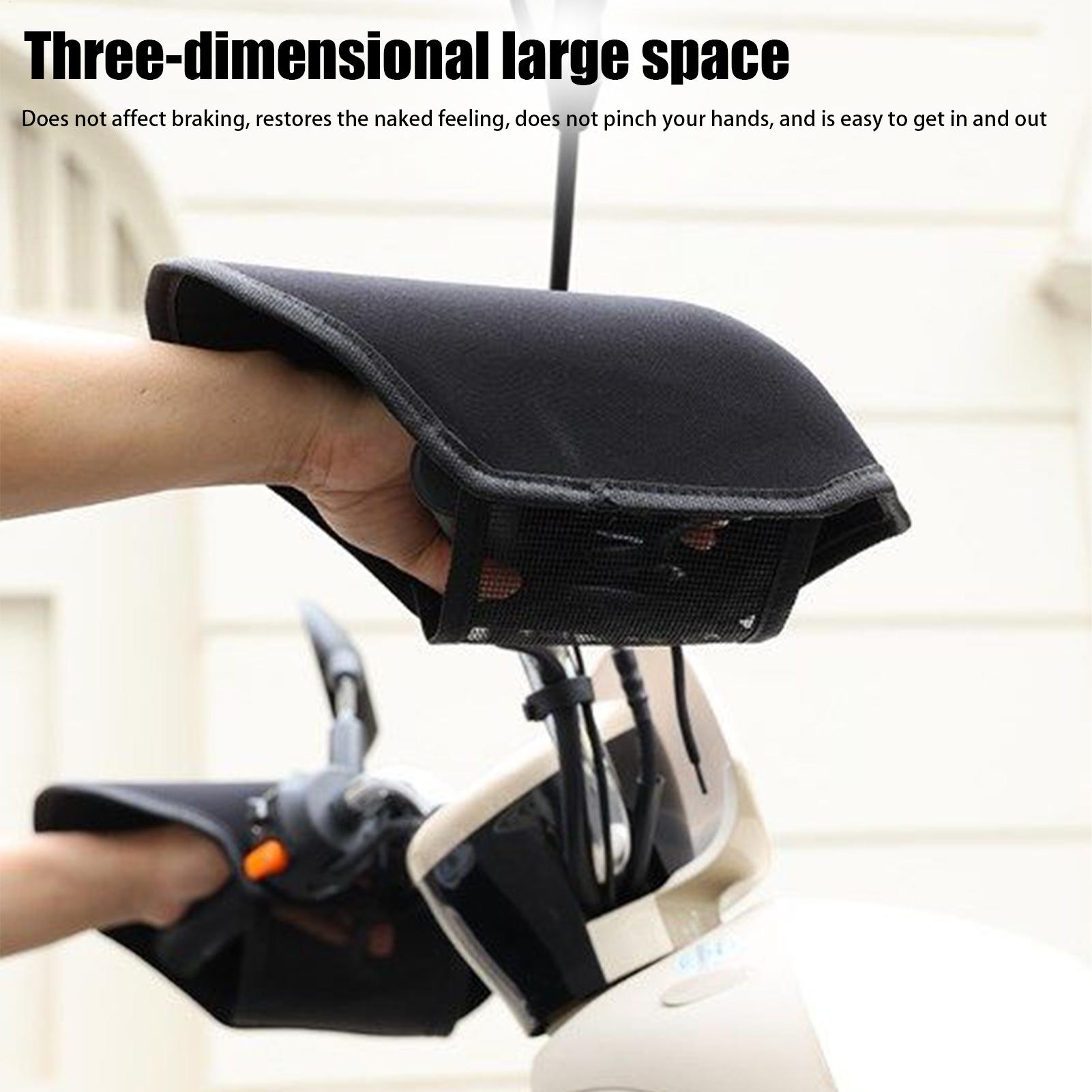 Motorcycle Handlebar Muffs Ele - Men Accessories Hand avaliação e preço